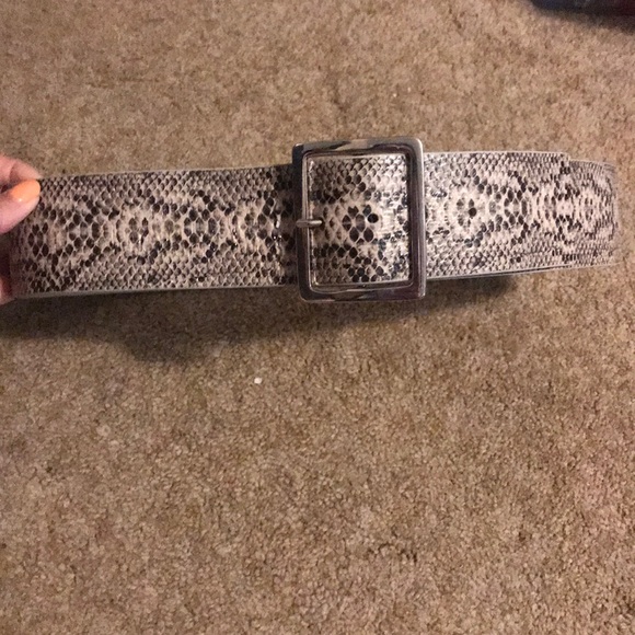 New York & Company Accessories - Embossed python printed belt New York & Company Accessories - Embossed python printed belt